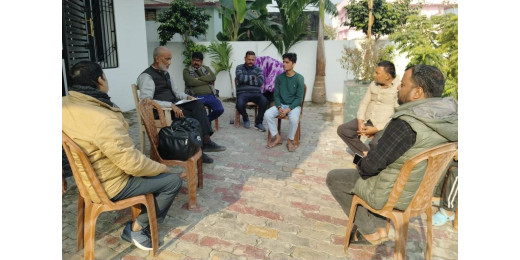 मादापुर चौबे में मुफ्त मधुमेह जांच शिविर का आयोजन