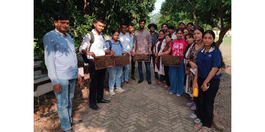 रामदयालु सिंह महाविद्यालय के छात्रों ने लीची अनुसंधान केंद्र में पूरा किया शोध कार्य