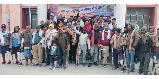 दिव्यांग सशक्तिकरण को बल : 30 लोगों के बीच निःशुल्क कृत्रिम अंगों का वितरण