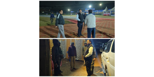 चुनाव सुरक्षा को लेकर उपायुक्त ने किया डिस्पैच सेंटर और चेक पोस्ट का निरीक्षण