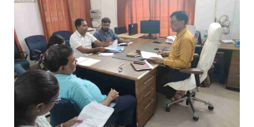 हेल्थ एंड वेलनेस सेंटर की समीक्षा बैठक संपन्न