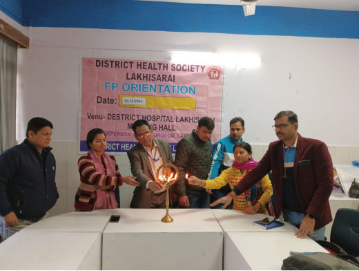 परिवार नियोजन पर कार्यशाला, सीएचओ को दी गई विशेष ट्रेनिंग