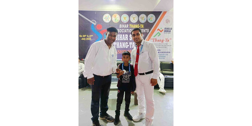 थांग-ता में सन्नी कुमार ने रचा इतिहास, तीसरी बार पदक जीतकर लखीसराय का नाम किया रोशन