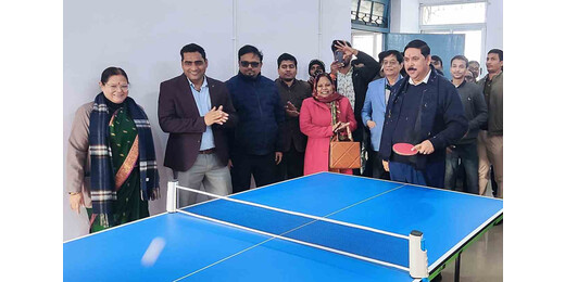 भौतिकी विभाग में खेल और वेलनेस के लिए नया सेल, कुलपति ने किया उद्घाटन