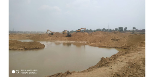 किउल नदी का दोहन करने में जुटे हैं बालू माफिया