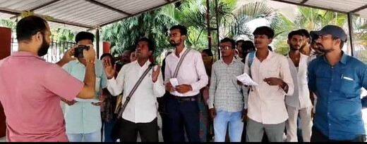 बीआरए बिहार विवि में रिजल्ट गड़बड़ी को लेकर पीजी छात्रों का प्रदर्शन, आंदोलन की चेतावनी