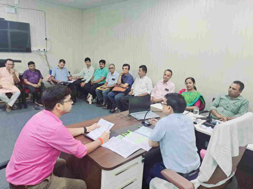 सिपाही भर्ती परीक्षा की तैयारियों को लेकर समीक्षात्मक बैठक आयोजित 