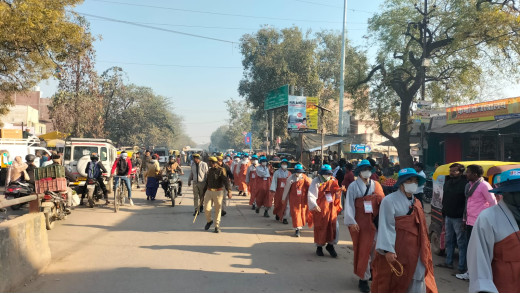 कोरिया के बौद्ध धम्मयात्रा का वाराणसी से शुभारम्भ गर्व का विषय: डॉ दयाशंकर मिश्र