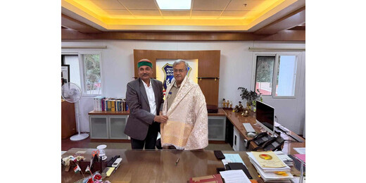 डॉ. अरुण कुमार सिंह ने पुलिस आयुक्त सीमांत कुमार सिंह से की शिष्टाचार भेंट, शहर की सुरक्षा पर संवाद