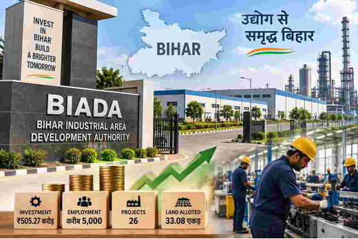बिहार में 26 नए औद्योगिक प्रोजेक्ट को मंजूरी, ₹505 करोड़ का निवेश; करीब 5 हजार लोगों को मिलेगा रोजगार