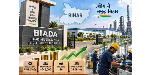 बिहार में 26 नए औद्योगिक प्रोजेक्ट को मंजूरी, ₹505 करोड़ का निवेश; करीब 5 हजार लोगों को मिलेगा रोजगार