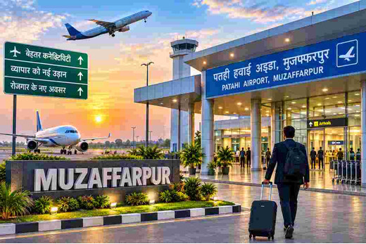 पताही एयरपोर्ट के रनवे विस्तार का स्वागत, उद्योग-व्यापार को नई उड़ान की उम्मीद