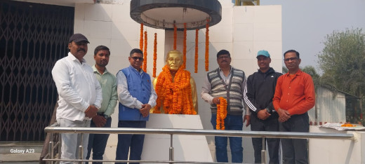 तिरहुत शारीरिक शिक्षण महाविद्यालय में पूर्व अध्यक्ष रवि नंदन सहाय की पुण्यतिथि पर दी गई श्रद्धांजलि