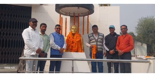 तिरहुत शारीरिक शिक्षण महाविद्यालय में पूर्व अध्यक्ष रवि नंदन सहाय की पुण्यतिथि पर दी गई श्रद्धांजलि