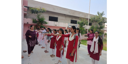 राष्ट्रीय सेवा योजना की इकाई के द्वारा आयोजित किया गया नशा मुक्ति अभियान