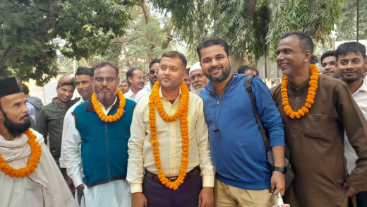 तरौरा गोपालपुर पंचायत से पैक्स अध्यक्ष पद के लिए मो इमरान ने दाखिल किया नामांकन