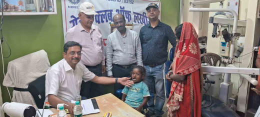 रोटरी क्लब द्वारा कटे होंठ और तालु के मरीजों की स्क्रीनिंग, ऑपरेशन की तिथि तय