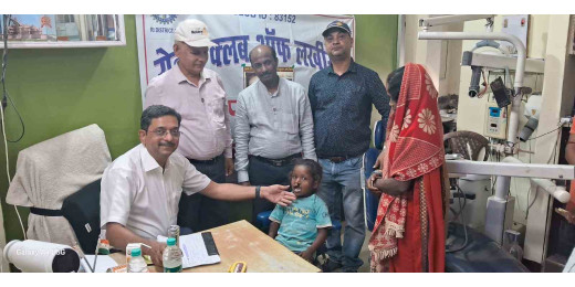 रोटरी क्लब द्वारा कटे होंठ और तालु के मरीजों की स्क्रीनिंग, ऑपरेशन की तिथि तय