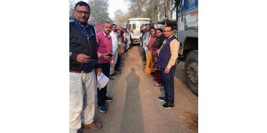 प्रधानमंत्री के कार्यक्रम में भाग लेने भागलपुर पहुंचे लखीसराय के सैकड़ों किसान