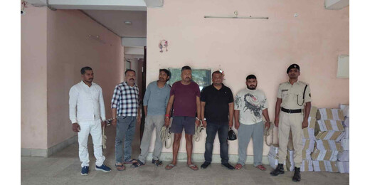 लखीसराय में मद्य निषेध थाना की छापेमारी, विदेशी शराब बरामद