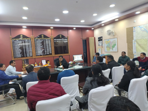 सुशासन सप्ताह की तैयारियों को लेकर बैठक हुई आयोजित