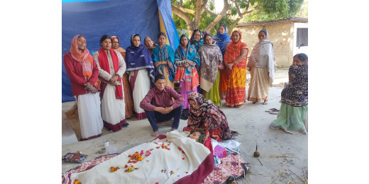 धनौर गांव की आंगनबाड़ी सेविका प्रियंका कुमारी का हार्ट अटैक से निधन, क्षेत्र में शोक की लहर