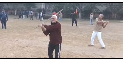 विजय दिवस पर 25 हजार दण्ड प्रहार, भारतीय सेना के साहस को किया सलाम