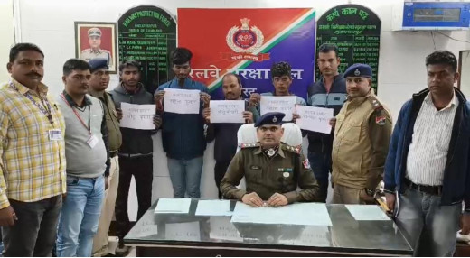 मुजफ्फरपुर रेलवे स्टेशन पर 25 बच्चों को मानव तस्करों से किया गया रेस्क्यू, 5 तस्कर गिरफ्तार
