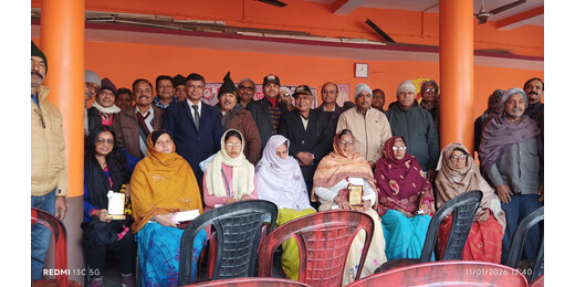 खबड़ा शाखा की मासिक बैठक संपन्न, वीर नारियों का हुआ सम्मान