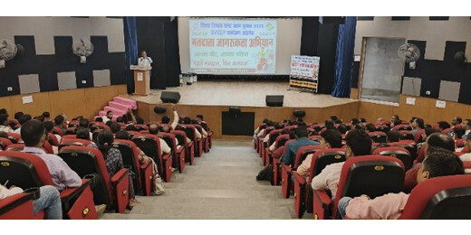 मतदाता जागरूकता पर कार्यशाला, कैंपस एंबेसडरों को मिला विशेष प्रशिक्षण