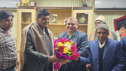 आर्यभट्ट ज्ञान विश्वविद्यालय के कुलपति शरद कुमार यादव ने संभाला पाटलिपुत्र विश्वविद्यालय का अतिरिक्त प्रभार