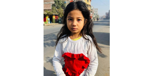 नेपाल में छपकैया पानी में मिली लापता बच्ची, परिवार से मिलाने में मदद की अपील