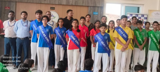माउंट लिट्रा जी स्कूल में छात्र नेतृत्व की नई उड़ान, छात्रों ने ली निष्ठा की शपथ