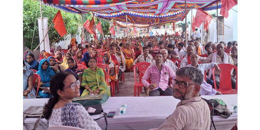 गायघाट विधानसभा में माले ने किया शक्ति प्रदर्शन, कहा– बदलो बिहार, बदलो सरकार