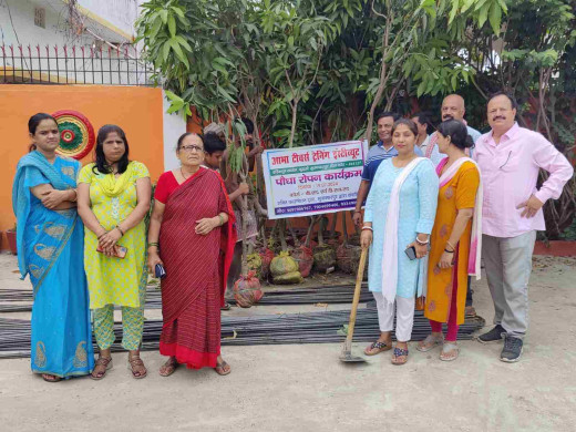 आभा टीचर ट्रेनिंग इंस्टिट्यूट में गुरु पूर्णिमा पर वृक्षारोपण कार्यक्रम आयोजित