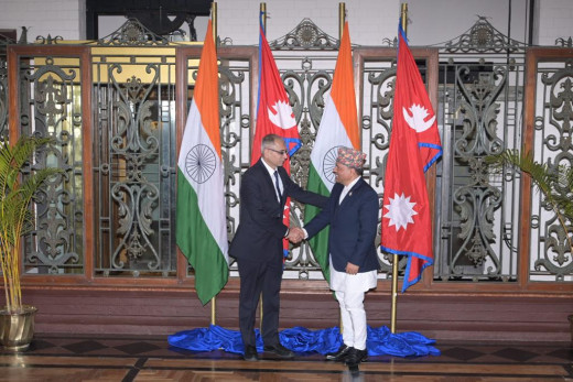 भारत के विदेश सचिव क्वात्रा दो दिवसीय दौरे पर काठमांडू पहुंचे