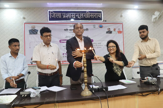 डीबीटी के जरिए लखीसराय के 1.51 लाख पेंशनधारियों के खातों में पहुंचे 14.51 करोड़ रूपए 
