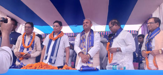 बहुजन समाज पार्टी ने बनवाड़ी लाल कॉलेज में किया जनाक्रोश महासभा का आयोजन