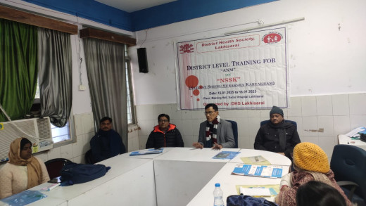 नवजात शिशु सुरक्षा पर दो दिवसीय प्रशिक्षण कार्यक्रम आयोजित 