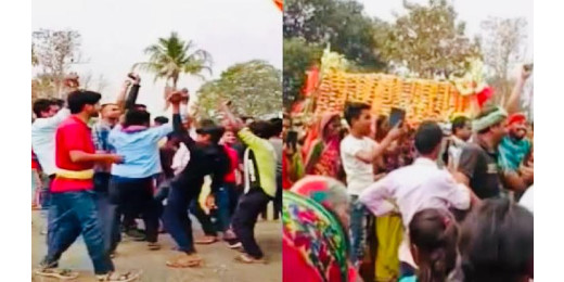 शव यात्रा में परिजनों ने मनाया जश्न, नाचते गाते पहुंचे शमशान