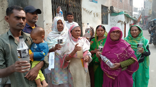 बड़ी कर्बला वार्ड में गंदे पानी की आपूर्ति से लोग परेशान, नगर निगम और पार्षद के खिलाफ नाराजगी