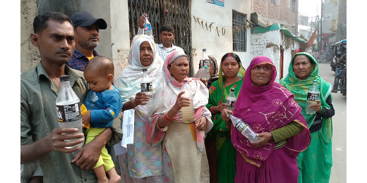 बड़ी कर्बला वार्ड में गंदे पानी की आपूर्ति से लोग परेशान, नगर निगम और पार्षद के खिलाफ नाराजगी